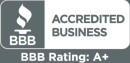BBB Accredited Business BBB Rating A+