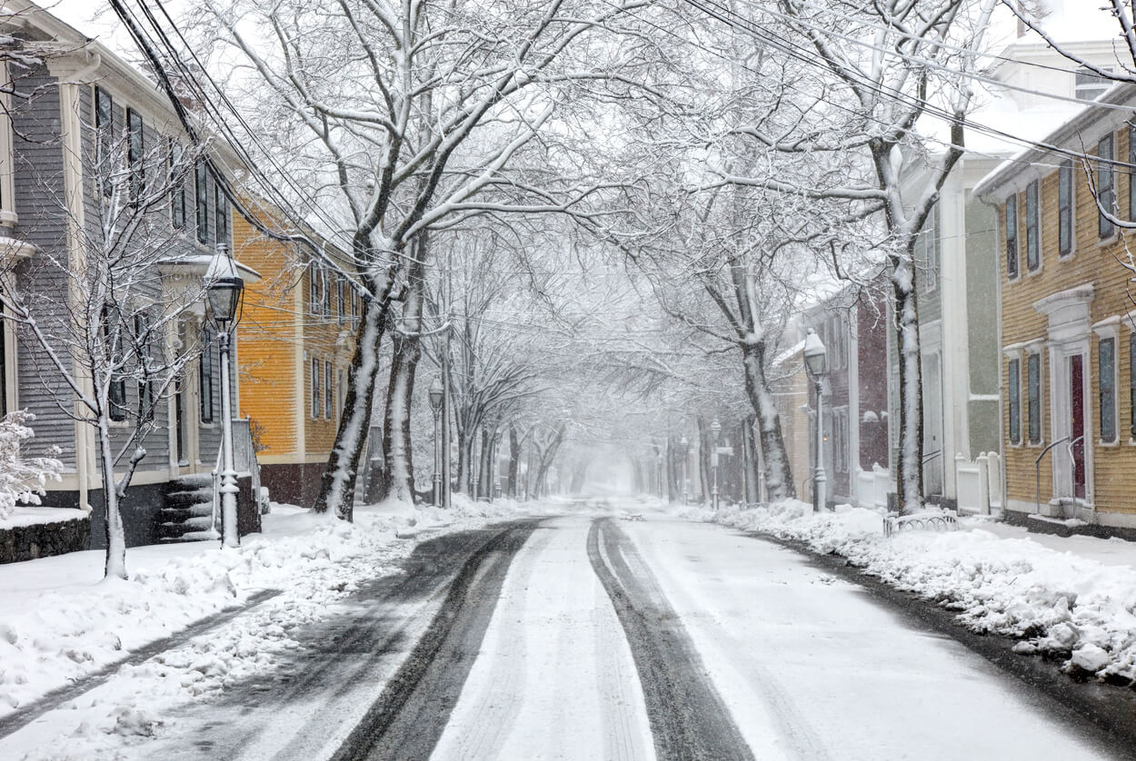 winter street